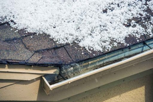 spring roof damage, Central Minnesota